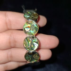 Glacier Pearle/Abalone Braclet